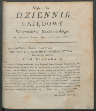 dziennik urzedowy woj.sandomierskiego 1819-30-00001